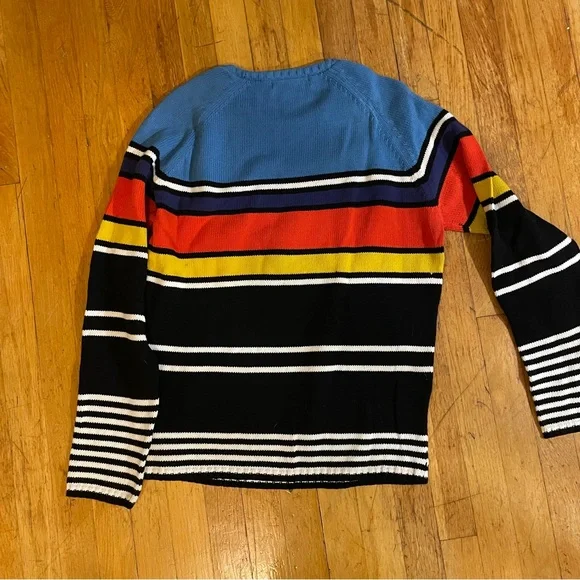 Multicolor Zara Man striped sweater - Picture 4 of 4